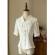 Forest Wardrobe Monet Painting Blouse and Skirt(15 Colours/Full Payment Without Shipping)